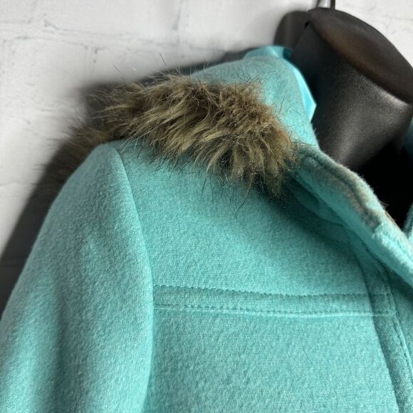 J Crew fur hooded coat - Picture 5 of 13